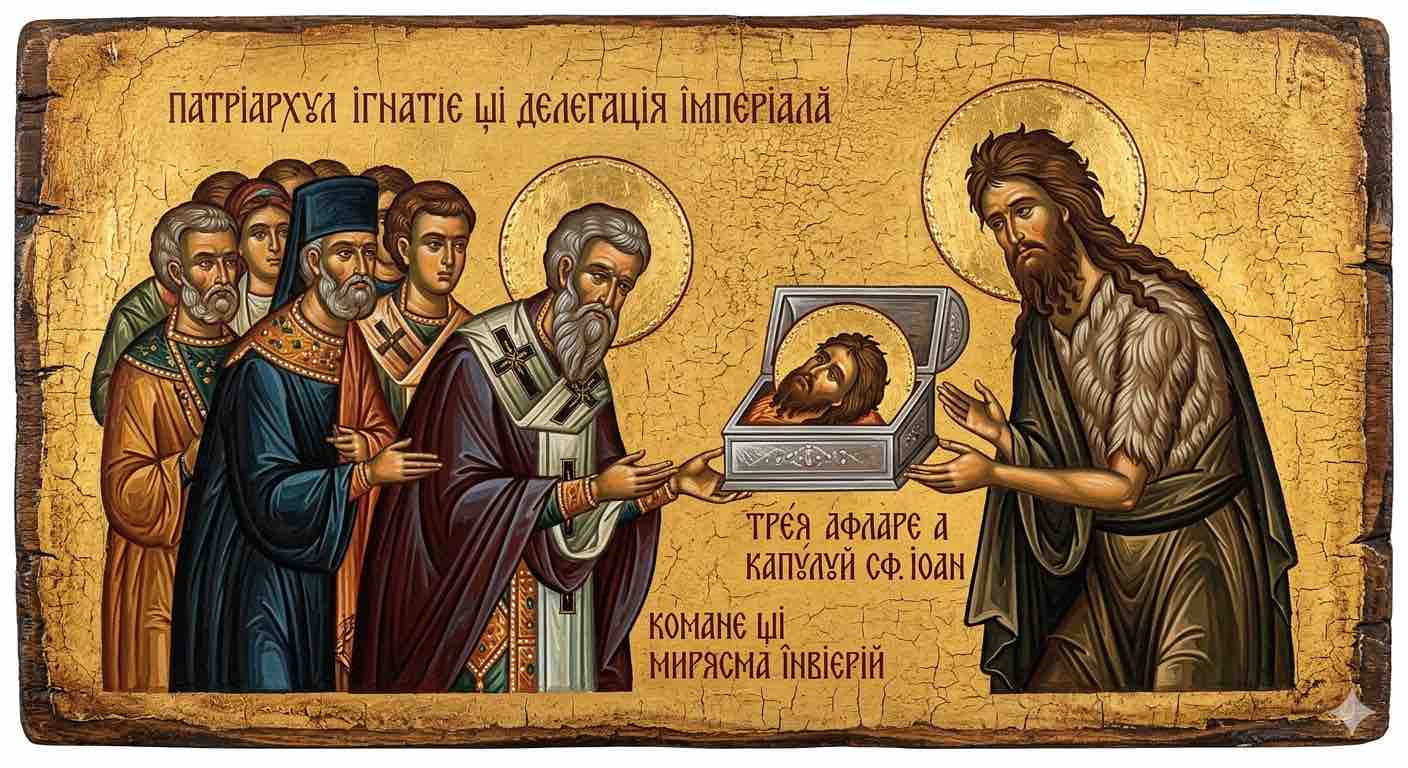 † A treia aflare a capului Sf. Ioan, Înaintemergătorul și Botezătorul Domnului - Mireasma Învierii din Adâncuri: Triumful Luminii asupra Întunericului Iconoclast