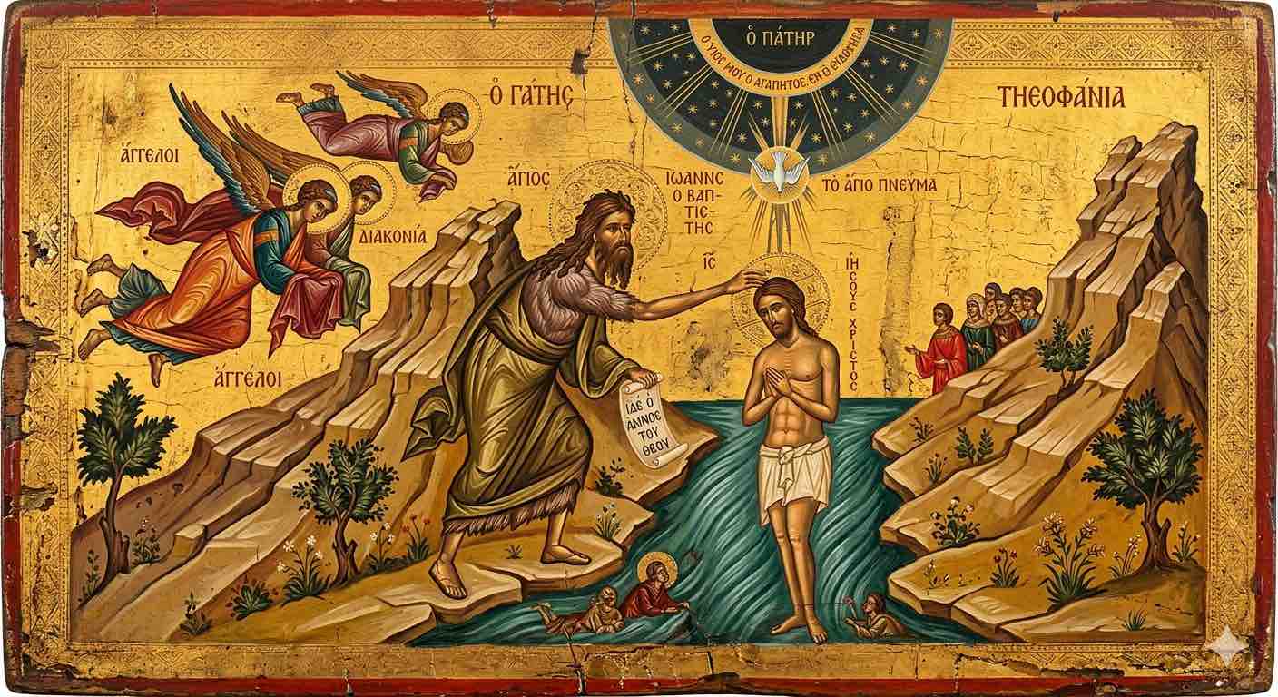 (†) Botezul Domnului (Boboteaza - Dumnezeiasca Arătare) - Glasul din Ape și Pecetea Treimii: Boboteaza – Dumnezeiasca Arătare
