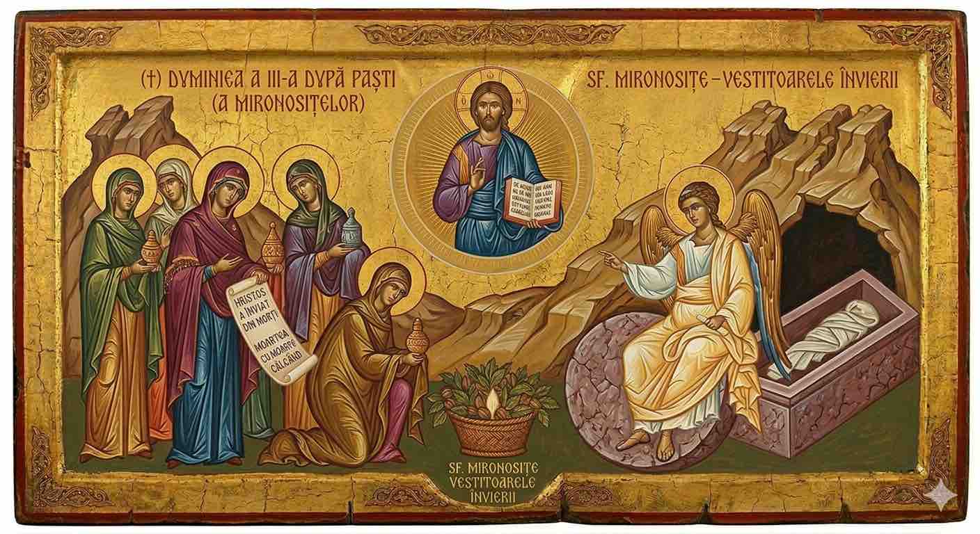 Duminica a III-a după Paști (a Mironosițelor) - Mireasma Curajului: Femeile Mironosițe și Prima Vestire a Nemuririi
