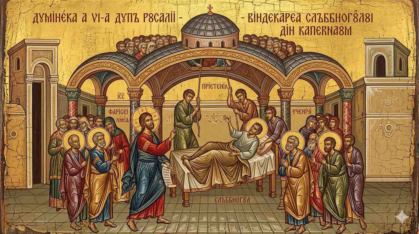 Duminica a VI-a după Rusalii (Vindecarea slăbănogului din Capernaum) - Dincolo de Zidurile Tăcerii: Coborârea prin Acoperișul Credinței