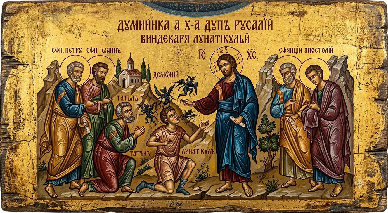 Duminica a X-a după Rusalii (Vindecarea lunaticului) - Puterea Credinței și Lacrimile Tatălui: Vindecarea Lunaticului