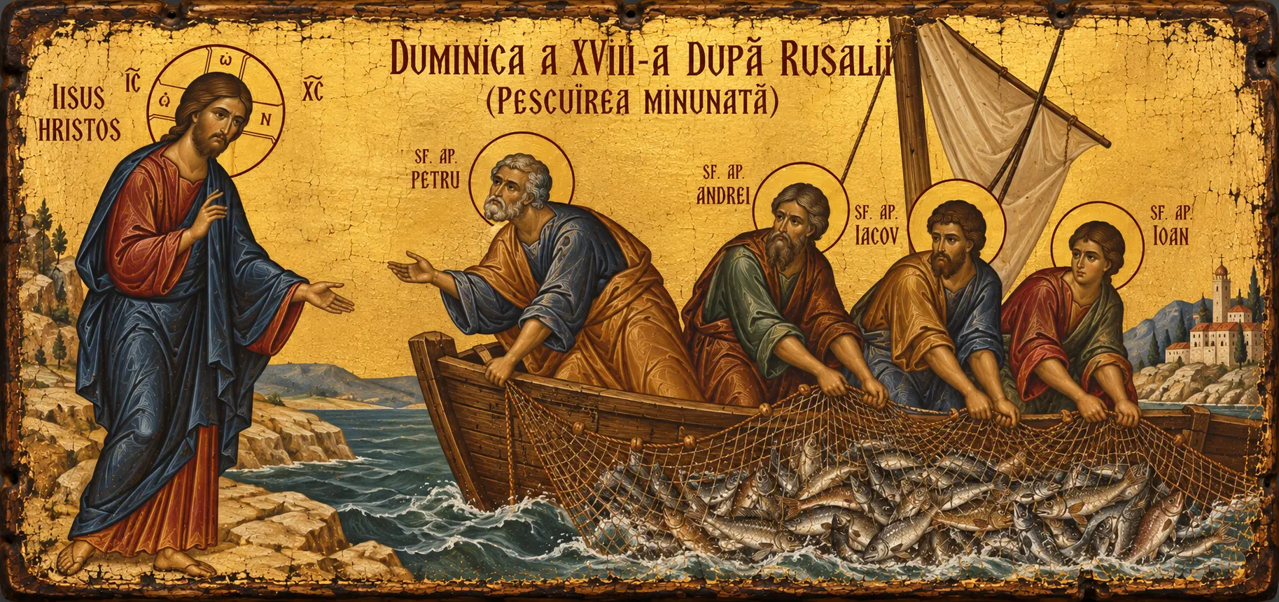 Duminica a XVIII-a după Rusalii (Pescuirea minunată);