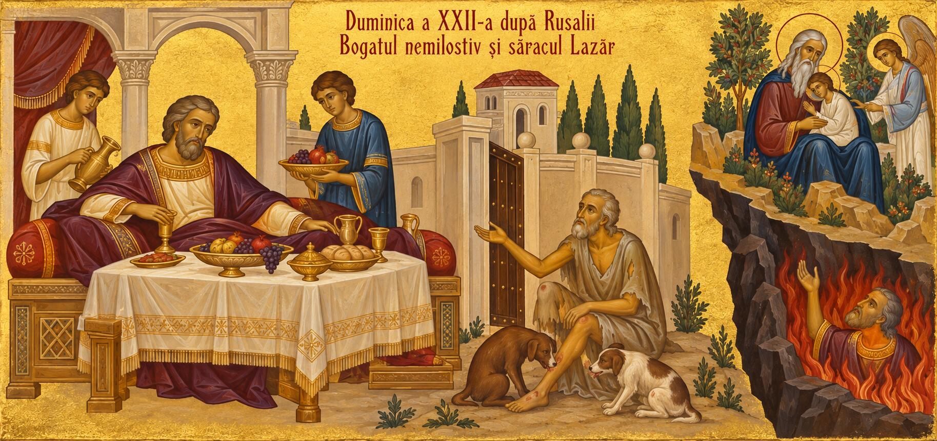 Duminica a XXII-a după Rusalii (Bogatul nemilostiv și săracul Lazăr)