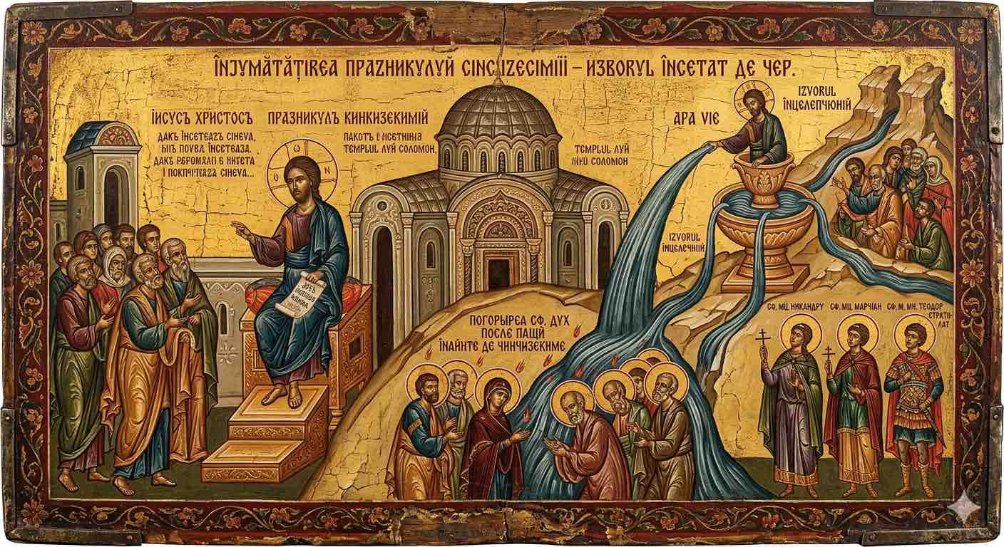 Înjumătățirea praznicului Cincizecimii - Inima Sărbătorilor: Înjumătățirea Praznicului Cincizecimii – Izvorul însetat de Cer