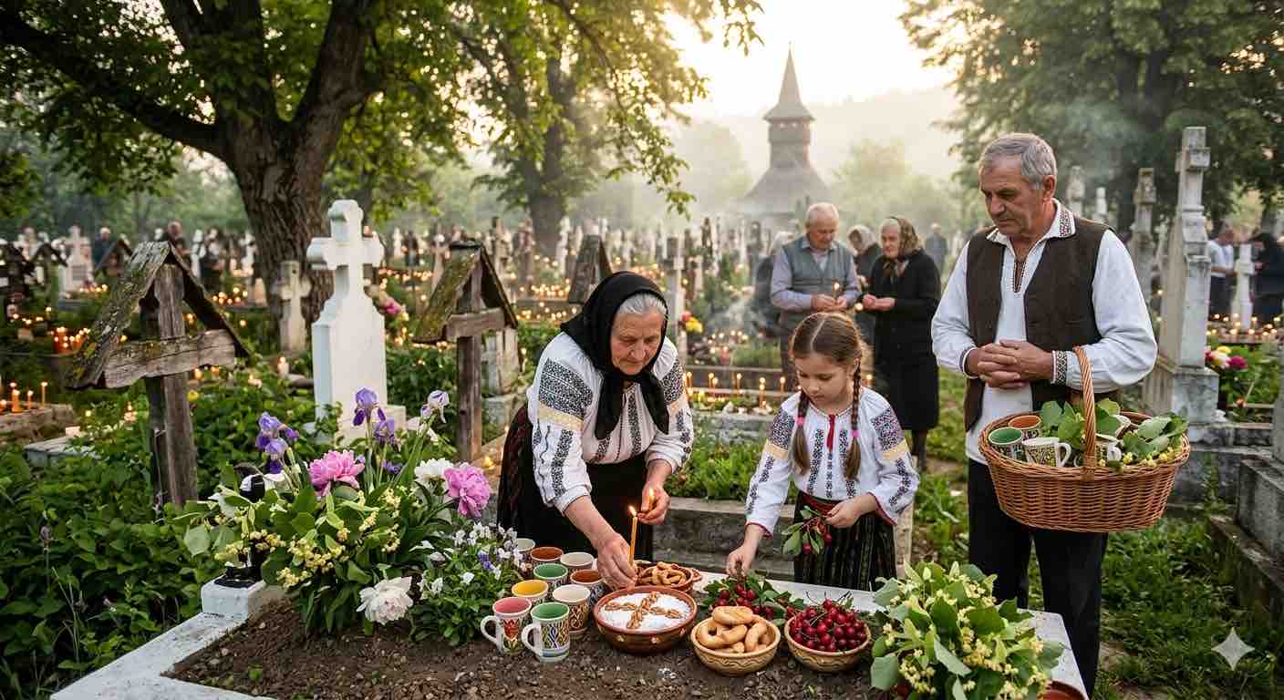 Pomenirea morților - Moșii de vară - Puntea de Dor: Chemarea Moșilor sub Bolta Rusaliilor