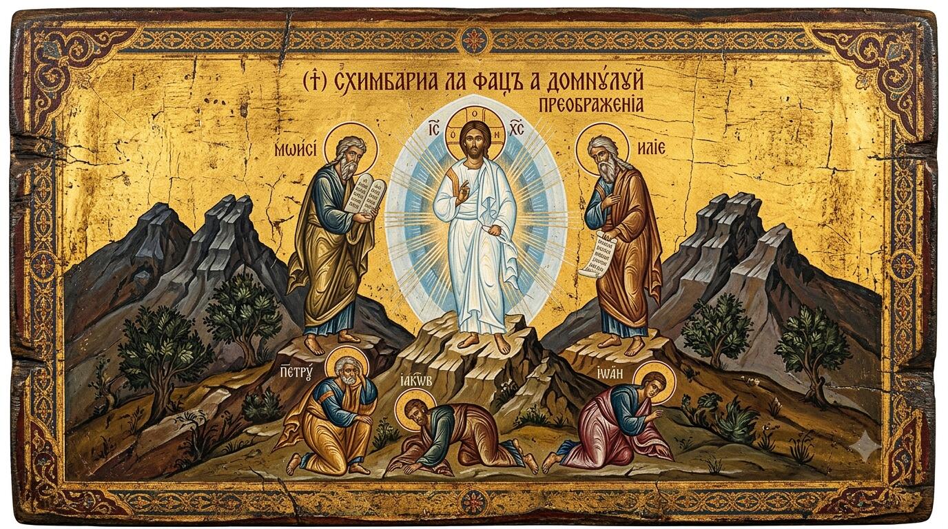 (†) Schimbarea la Față a Domnului (Pobrejenia) - Lumina Care Îmbracă Lumea: Schimbarea la Față a Domnului (Pobrejenia)