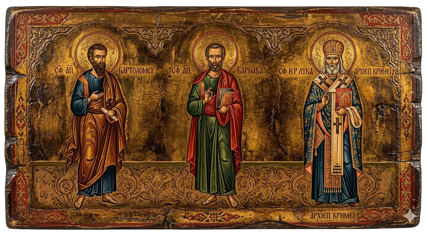 Sf. Ap. Bartolomeu și Barnaba;Sf. Ier. Luca, arhiep. Crimeei - Lumina de sub Vălul Timpului: De la Propovăduirea Apostolilor la Bisturiul Arhiereului