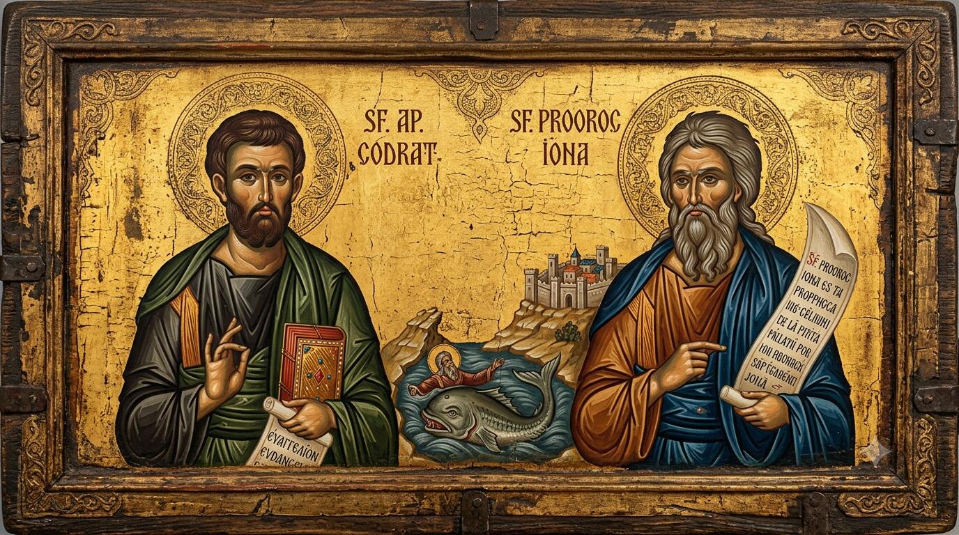 Sf. Ap. Codrat;Sf. Prooroc Iona - Lumina Apologiei și Semnul Învierii: Sfântul Apostol Codrat și Sfântul Proroc Iona