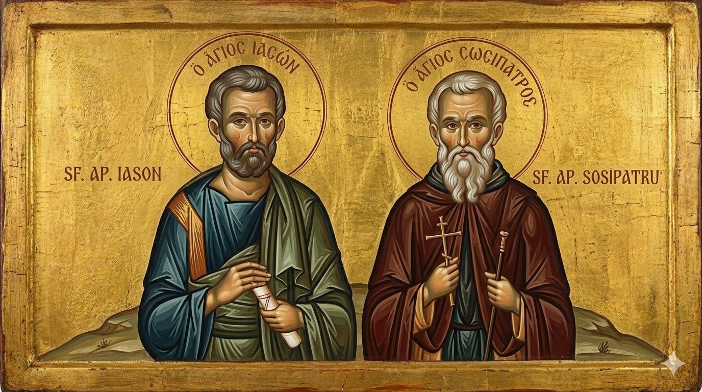 Sf. Ap. Iason și Sosipatru; - Sfinții Apostoli Iason și Sosipatru: Arhitecții Credinței în Inima Mediteranei