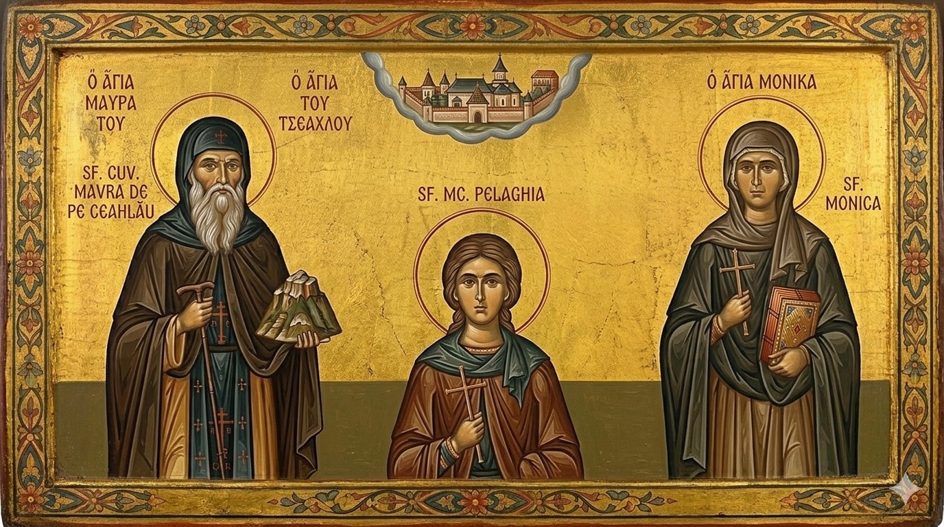 †) Sf. Cuv. Mavra de pe Ceahlău; - 4 Mai – O Întâlnire de Taină a Sfințeniei Feminine