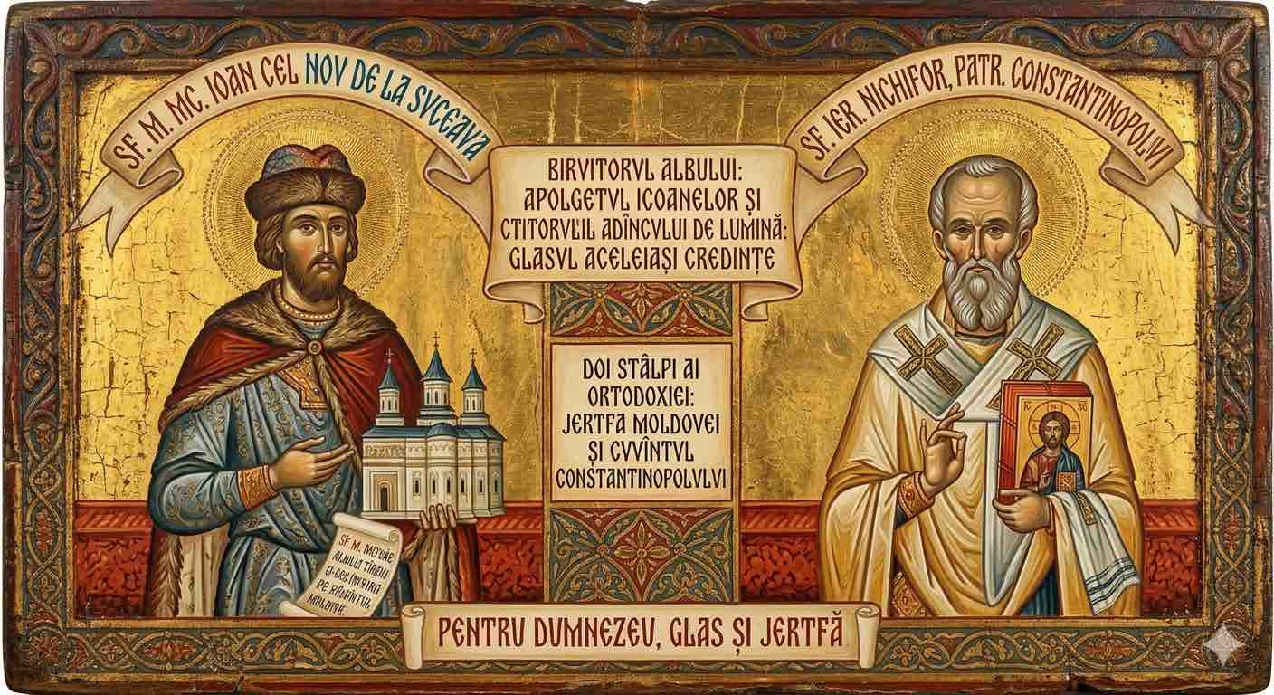 †) Sf. M. Mc. Ioan cel Nou de la Suceava - Jertfa de la Malul Mării și Exilul Luminii: Doi Stâlpi ai Adevărului