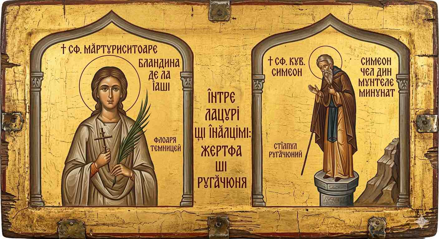 † Sf. Mărturisitoare Blandina de la Iași - Între Lanțuri și Înălțimi: Arhipelagul Duhului și Rugul Aprins al Mărturisirii