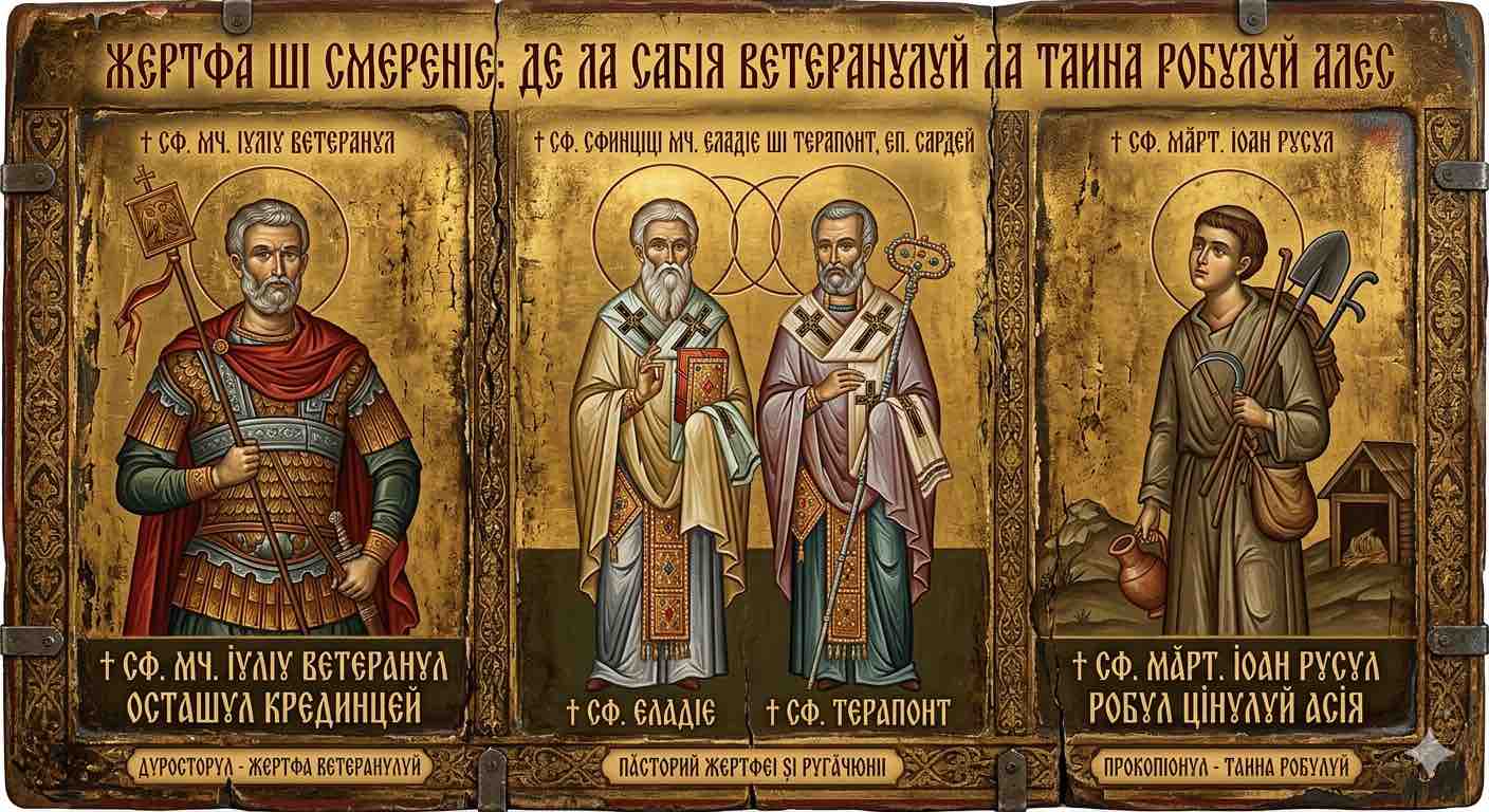 Sf. Mc. Iuliu Veteranul - Jertfă și Smerenie: De la Sabia Veteranului la Taina Robului Ales