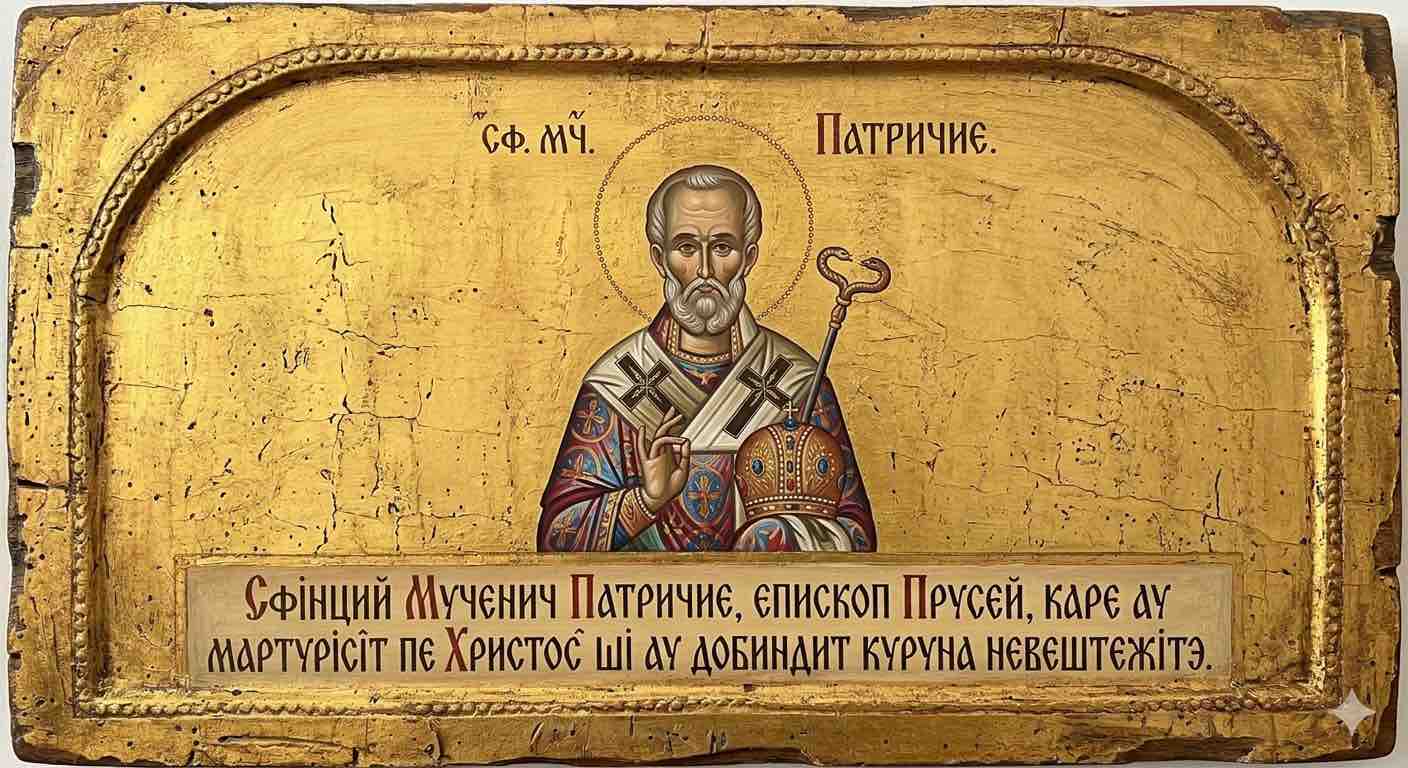 Sf. Mc. Patrichie, ep. Prusei - Ierarhul de sub Apele Clocotite: Credința care înfruntă Focul