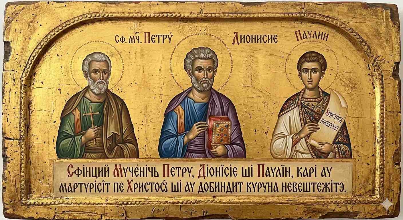 Sf. Mc. Petru, Dionisie și Paulin - Ecouri dintr-o Temniță din Lampsac: Jertfa de Sânge și Lumină