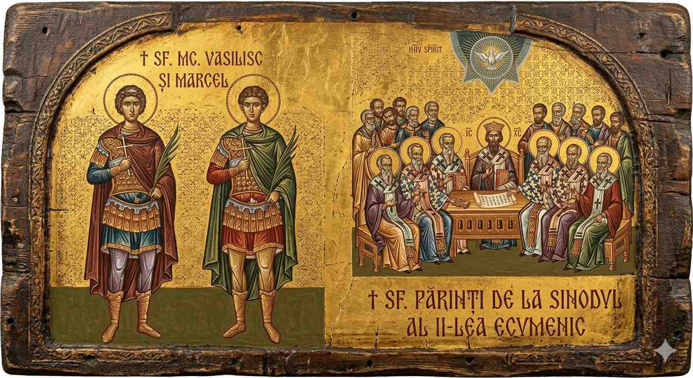 Sf. Mc. Vasilisc și Marcel; Sf. Părinți de la Sinodul al II-lea Ecumenic - Mărturisitori ai Dreptei Credințe: Două Căi spre Adevăr