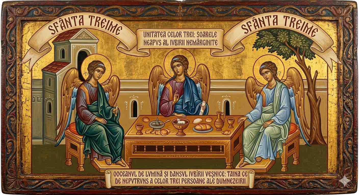 (†) Sf. Treime - Unitatea Celor Trei: Soarele Neapus al Iubirii Nemărginite