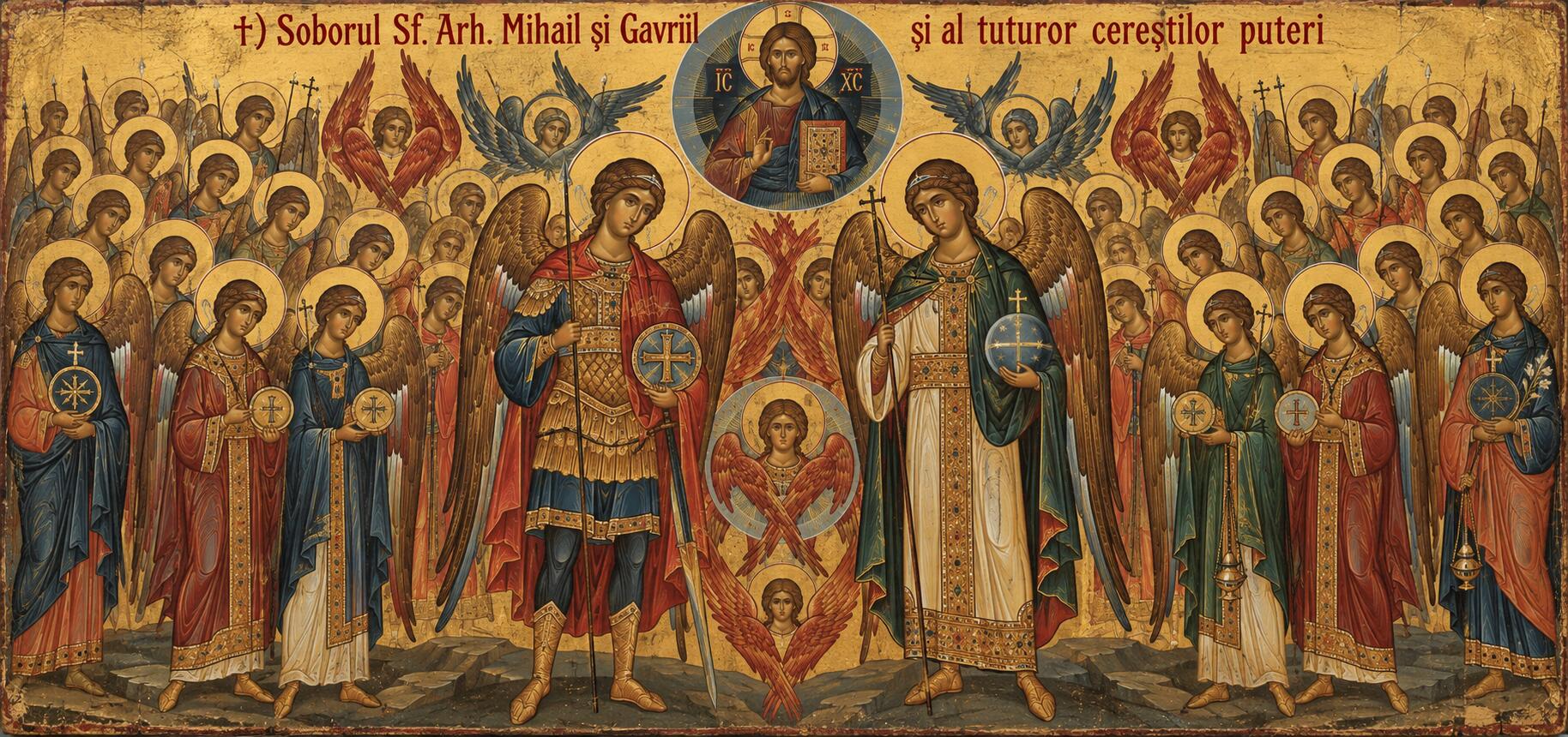 †) Soborul Sf. Arh. Mihail și Gavriil și al tuturor cereștilor puteri